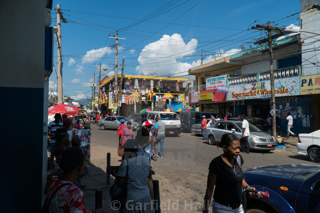 "Linstead, Jamaica" stock image