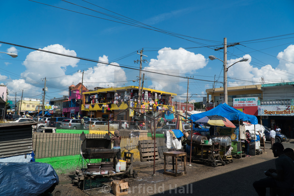 "Linstead, Jamaica" stock image