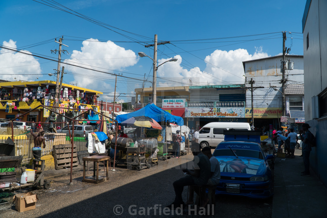 "Linstead, Jamaica" stock image