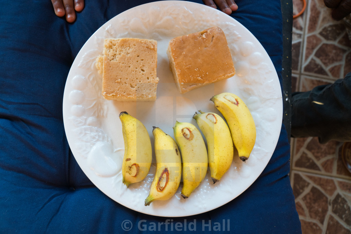 "Toto & Bananas, Jamaica" stock image