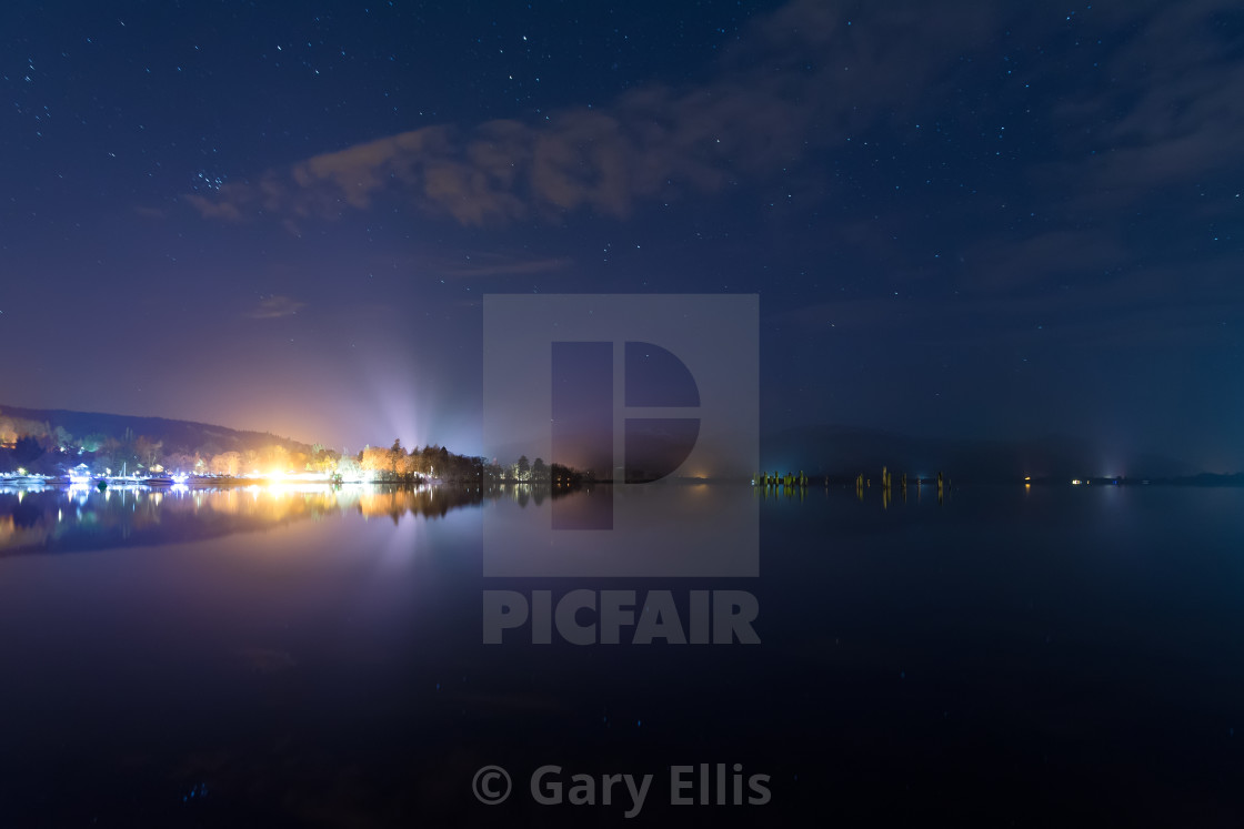 "Loch Lomond View Point" stock image