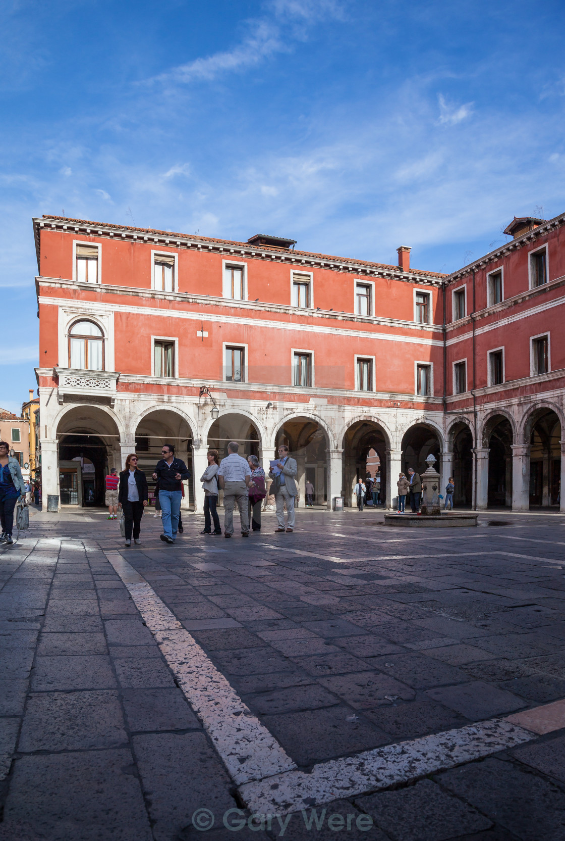 "Campo di San Giacomo di Rialto, Venice" stock image