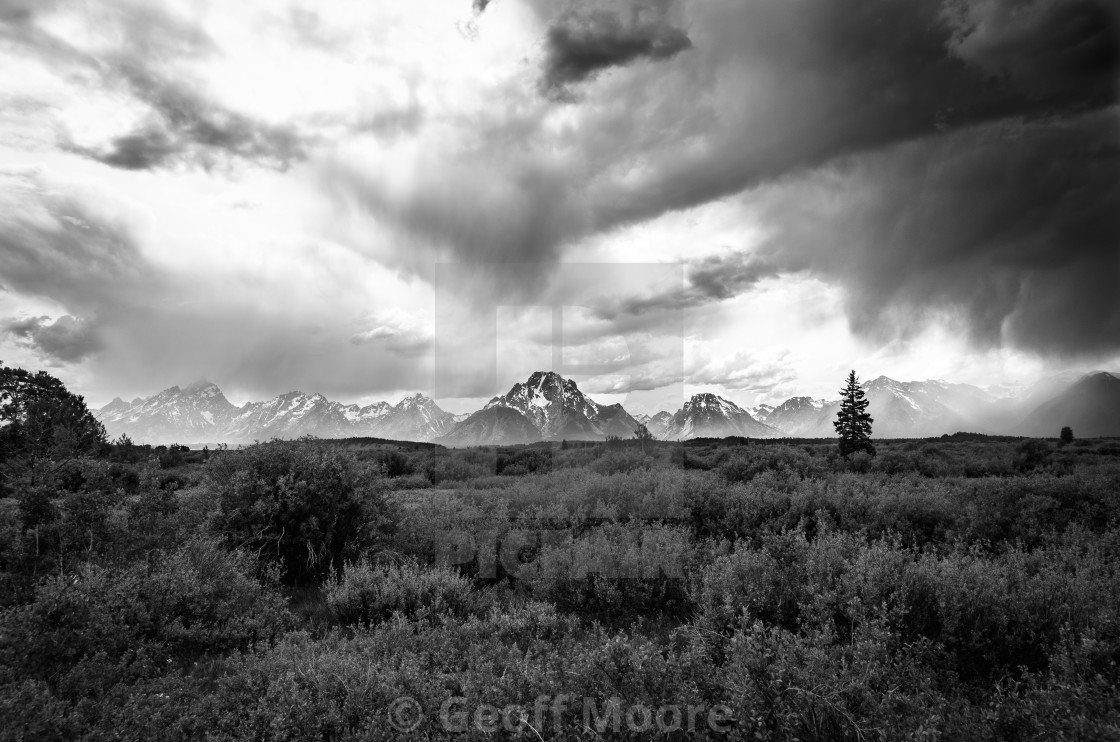 "The Gathering Storm" stock image