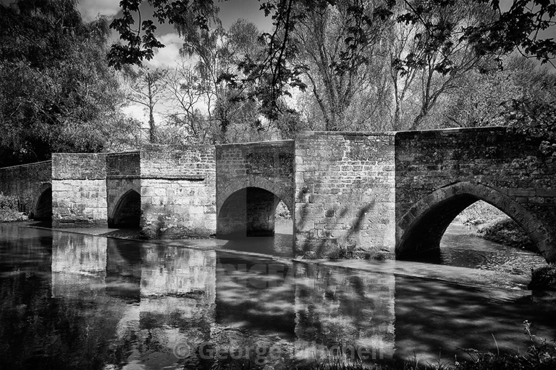 "Geddington Ford, Northamptonshire" stock image