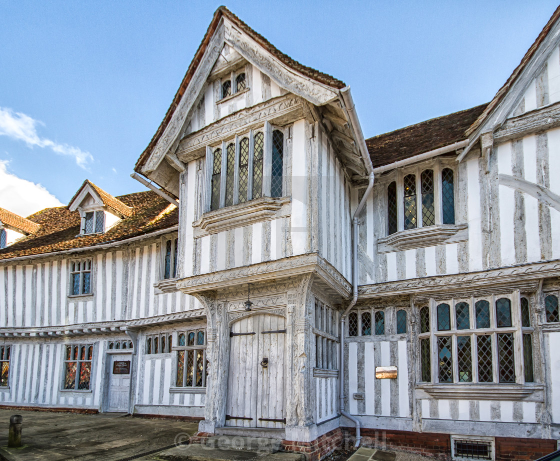 "Guildhall, Lavenham, Suffolk" stock image