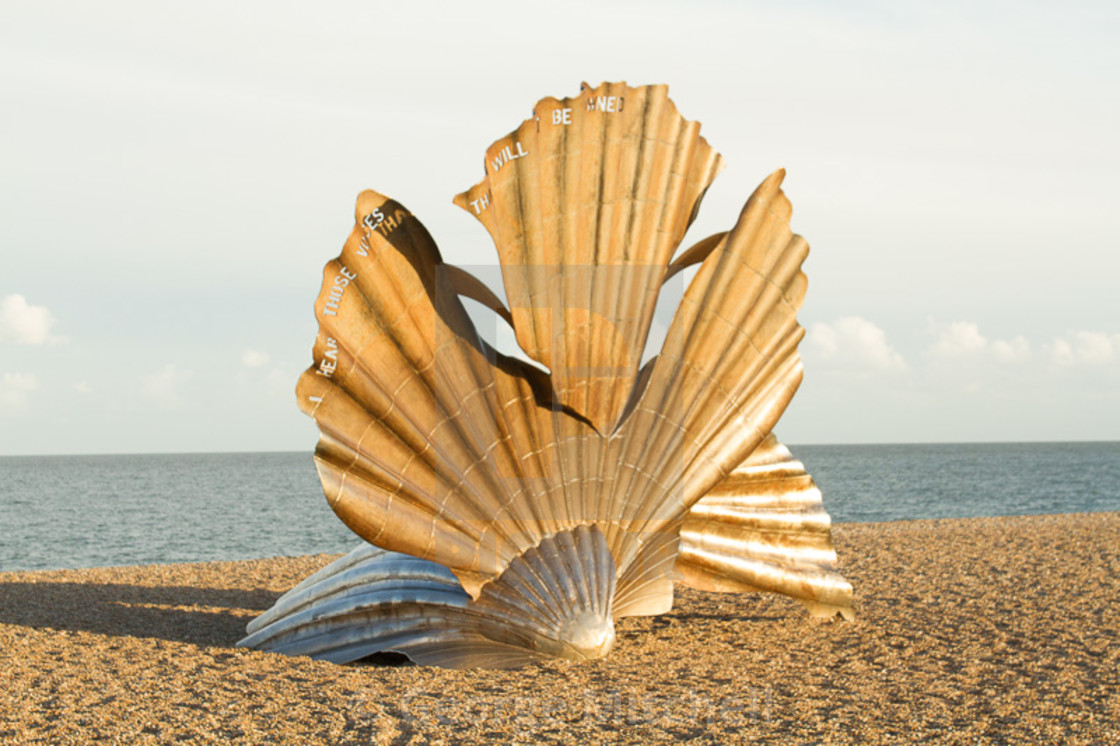 "Aldeburgh Scallop" stock image