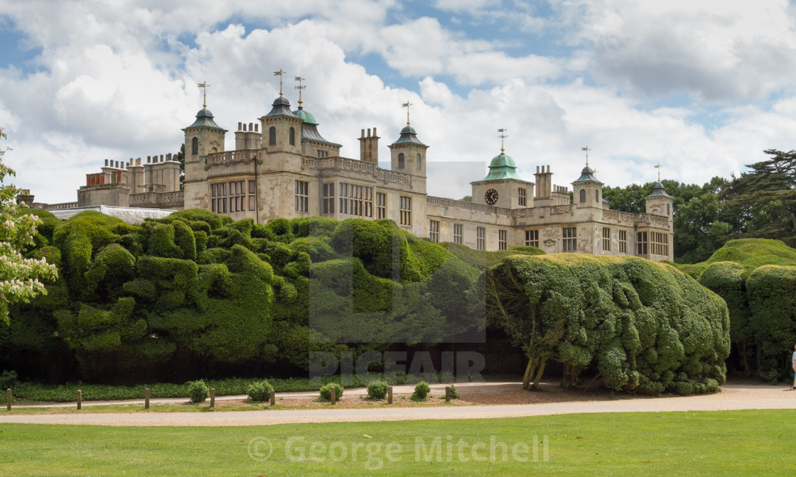"Audley End House, Essex, UK" stock image