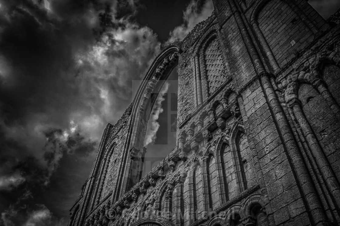 "Castle Acre Priory" stock image