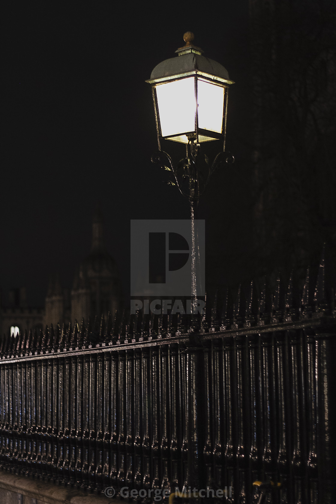 "Cambridge Nights" stock image