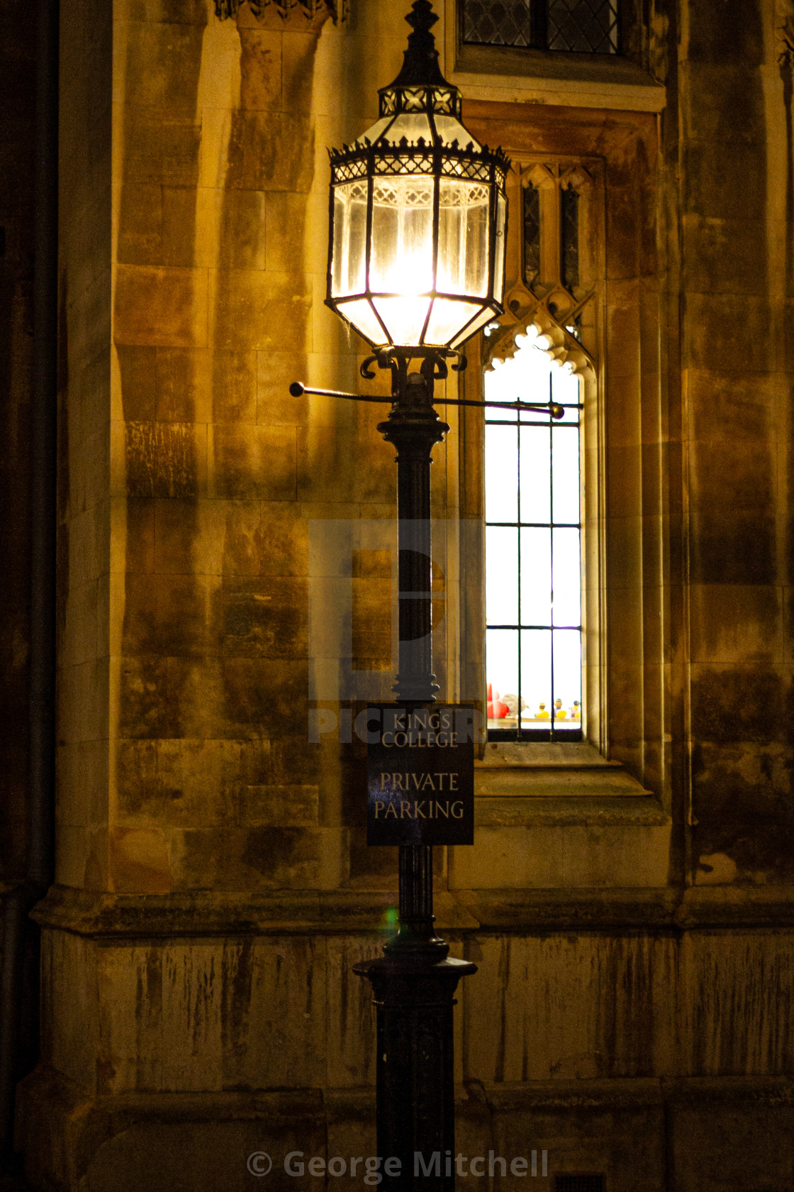 "Cambridge Nights" stock image