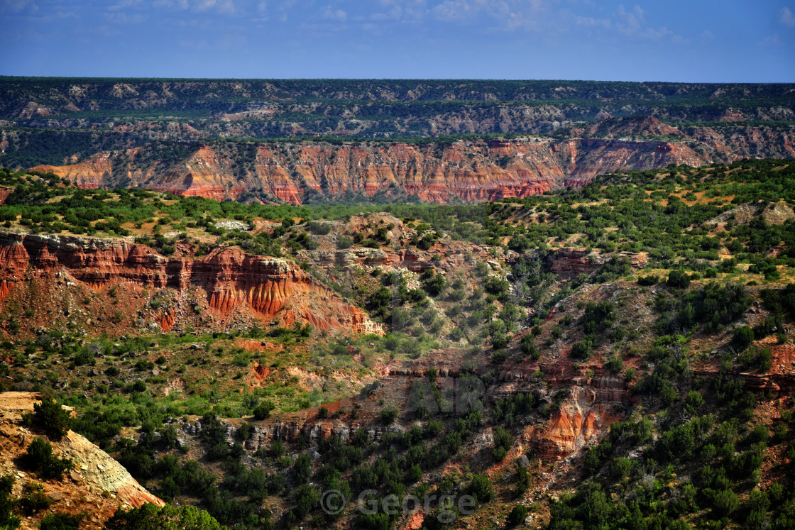 "Palo Duro Canyon" by George - $61.24 "Palo Duro Canyon" stock image