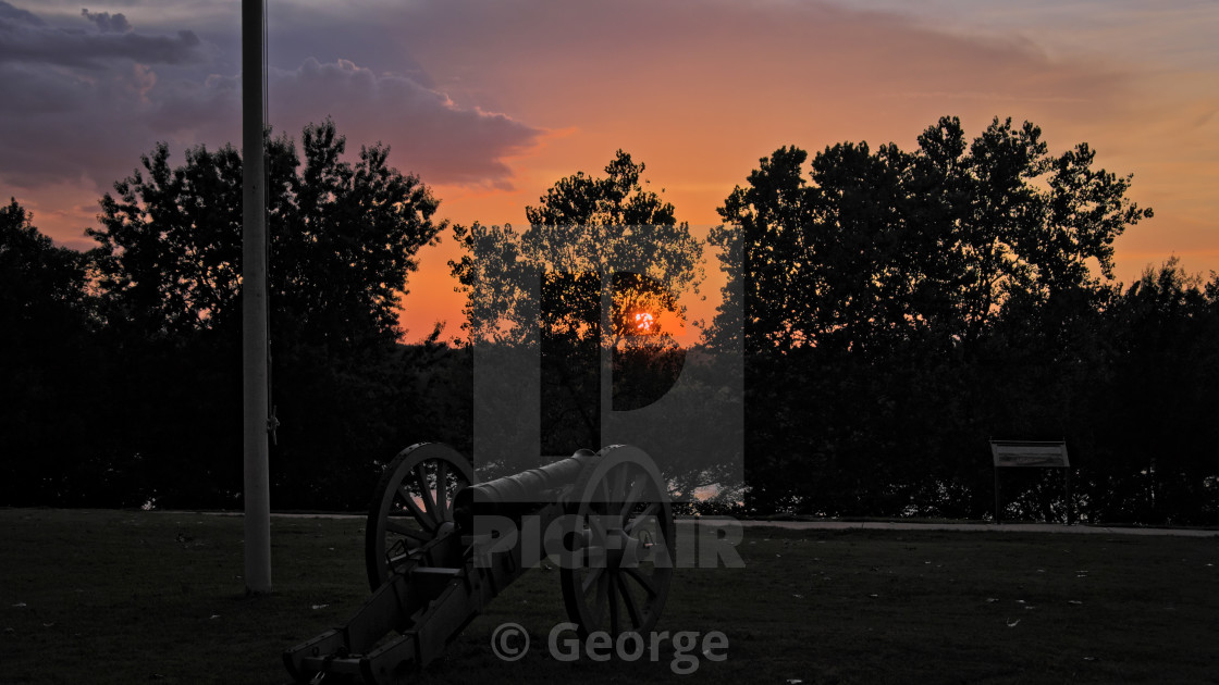 "Canon Sunset" by George - $61.24 "Canon Sunset" stock image