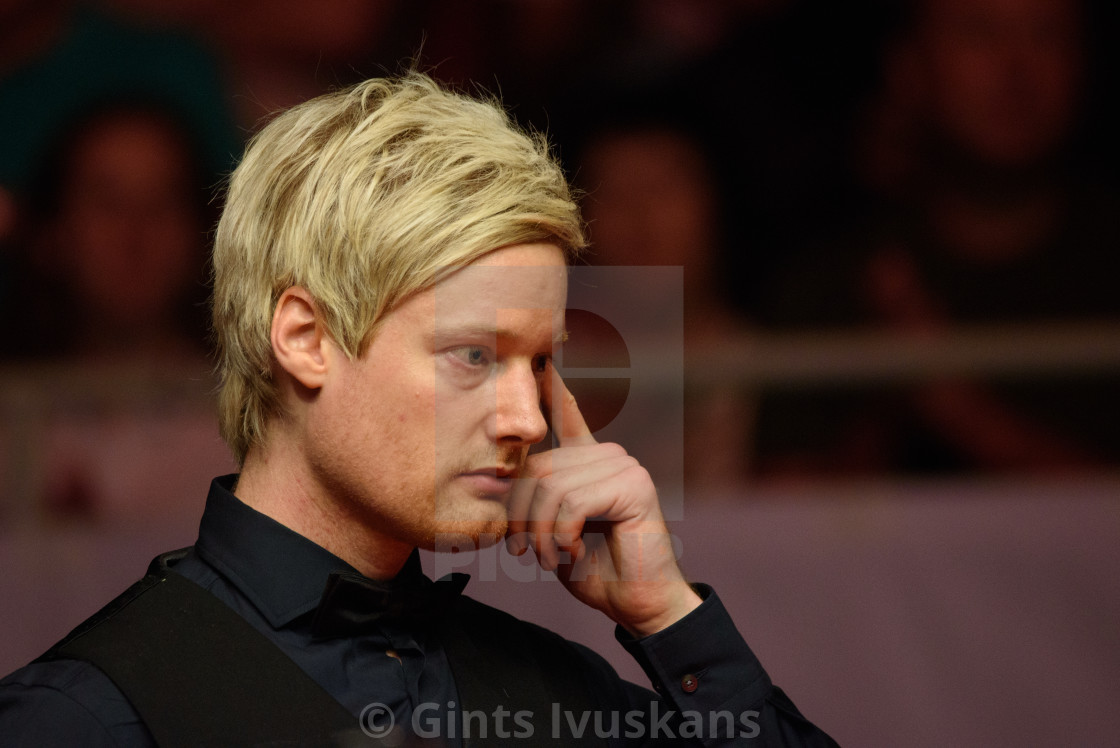 Neil Robertson Snooker Hair - Wavy Haircut