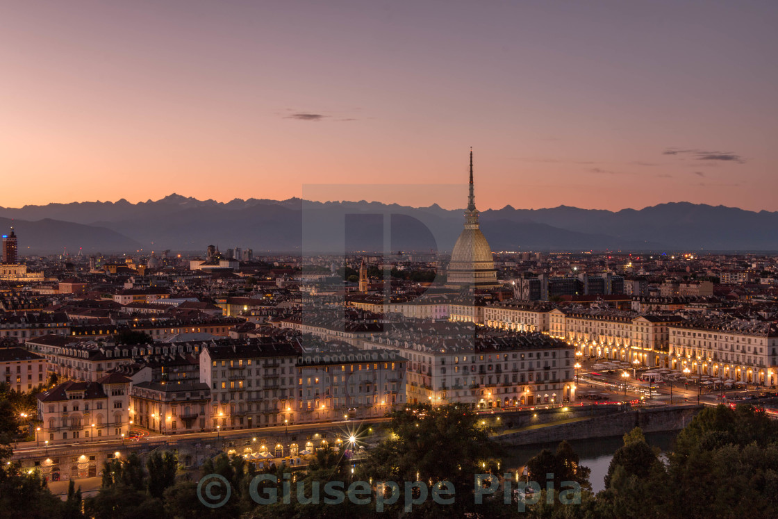 Turin At Sunset Torino Al Tramonto License Download Or Print For 24 99 Photos Picfair
