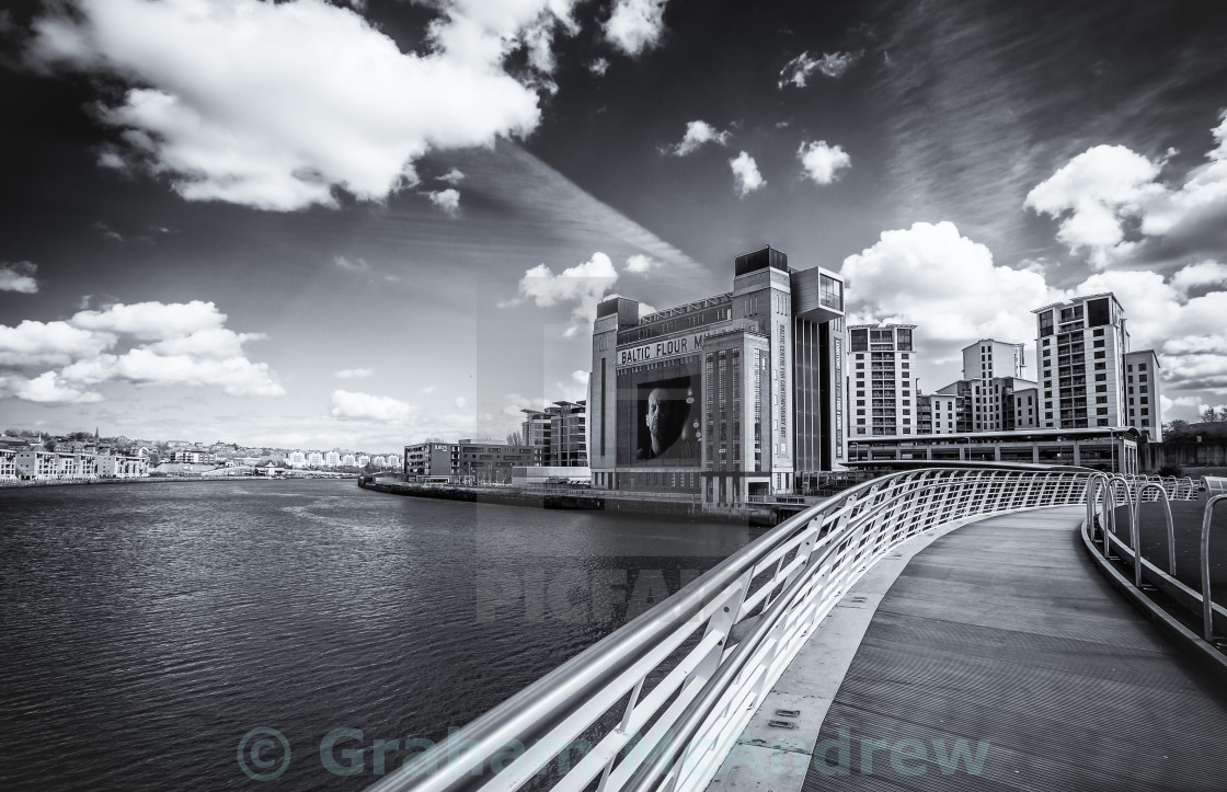 "The Baltic Centre, Newcastle uopn Tyne" stock image