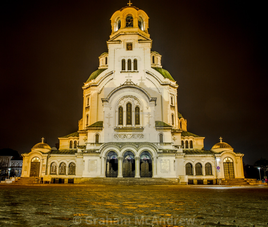 "Alexander Nevski Cathedral in Sofia, Bulgaria" stock image