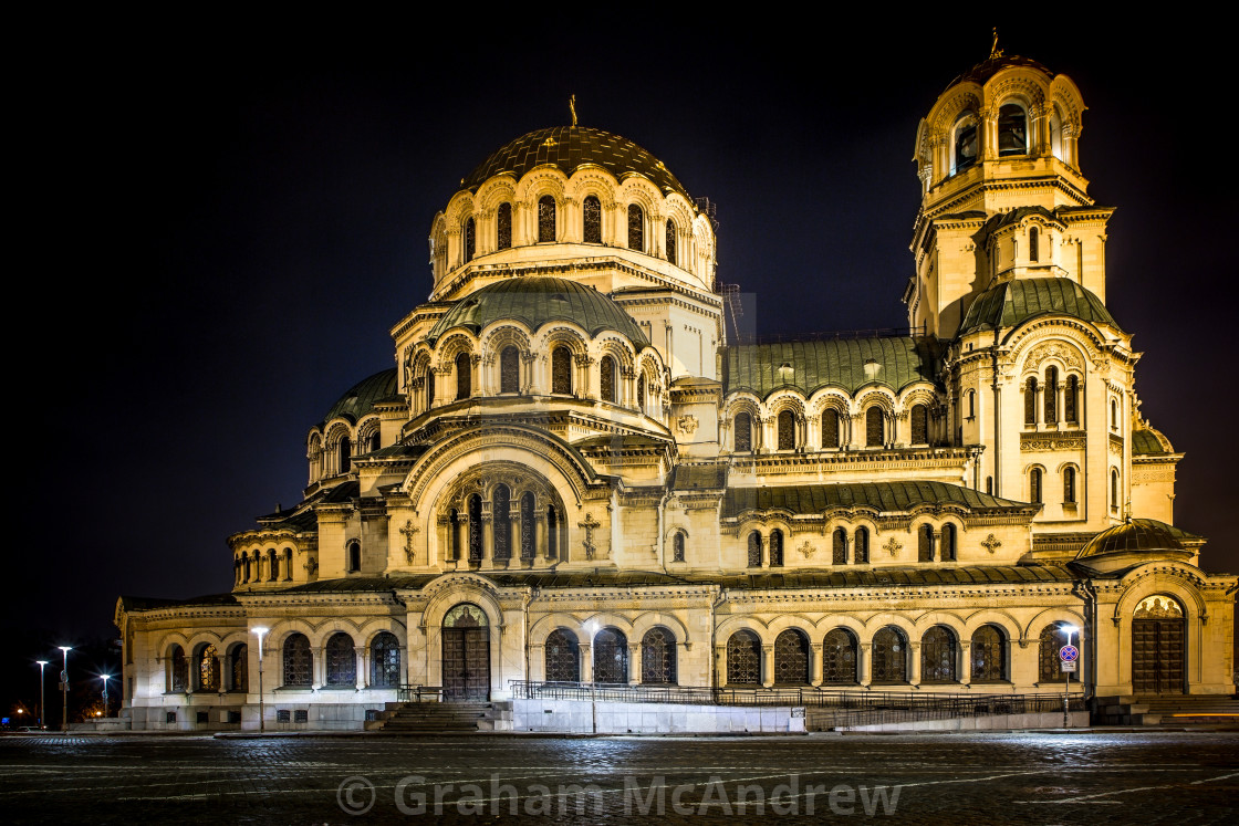 "Alexander Nevski Cathedral in Sofia, Bulgaria" stock image