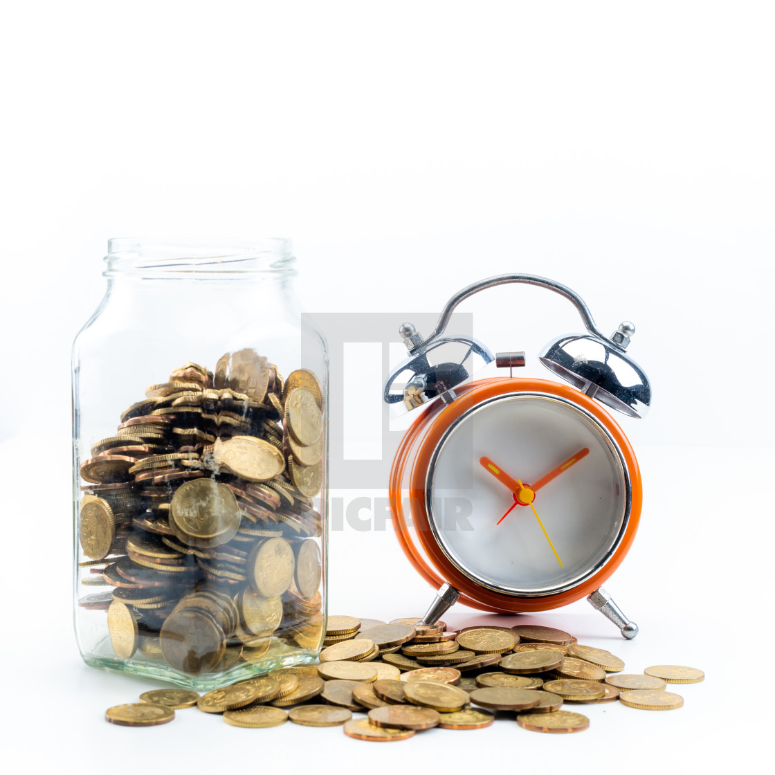 Savings Money Concept On Isolated White Background License Download Or Print For 12 40 Photos Picfair