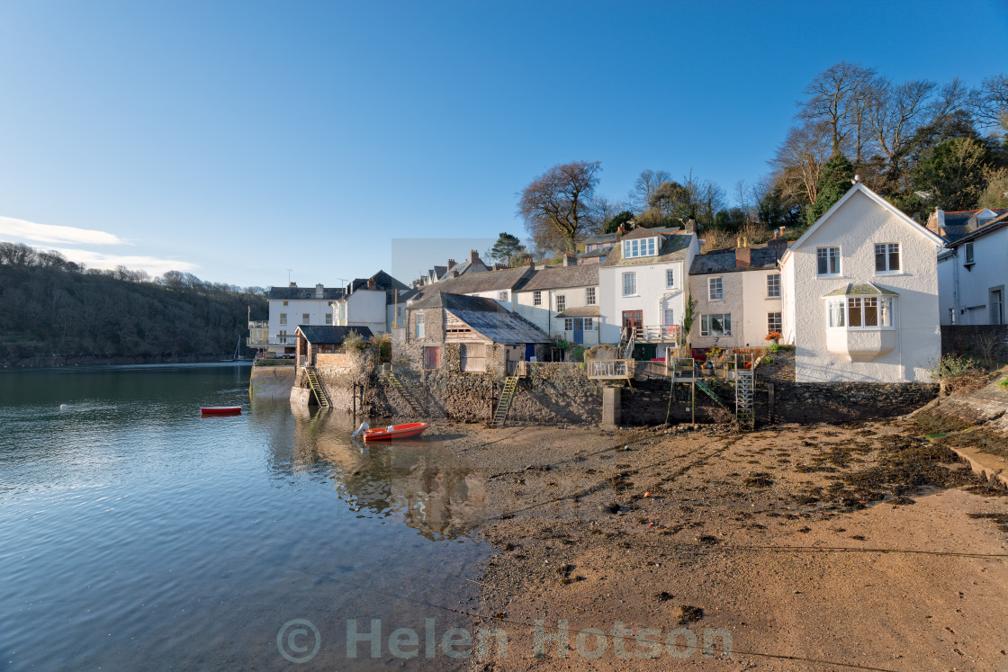 Cottages At Fowey In Cornwall License Download Or Print For