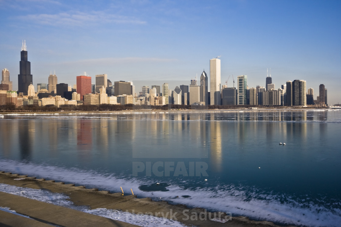 Frozen Lake Michigan In Chicago License Download Or Print For 14 38 Photos Picfair