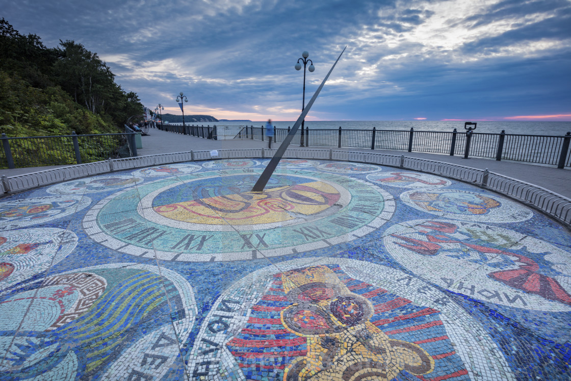 Sundial In Svetlogorsk License Download Or Print For 14 38 Photos Picfair