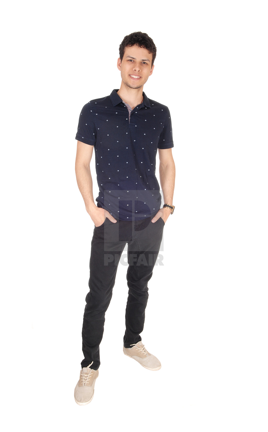 Handsome Tall Young Man Standing In The Studio License Download Or Print For 12 40 Photos Picfair