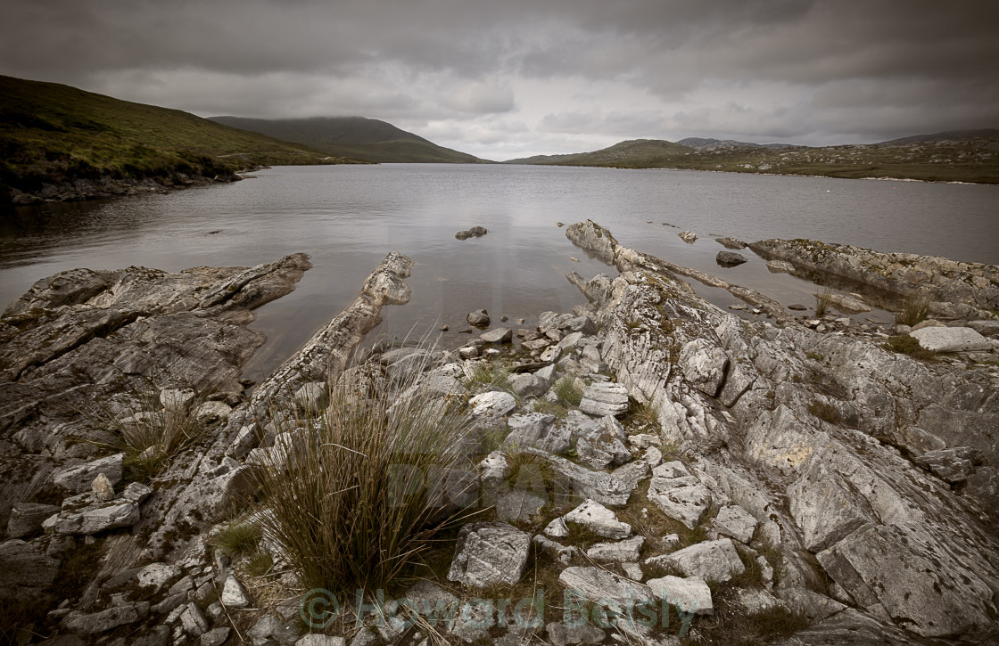 "Loch Langabhat, South Harris." stock image