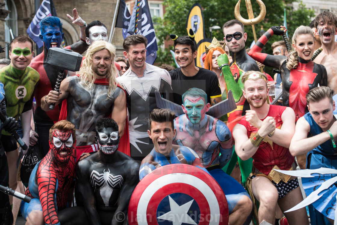 "Pride in London parade 2017" stock image