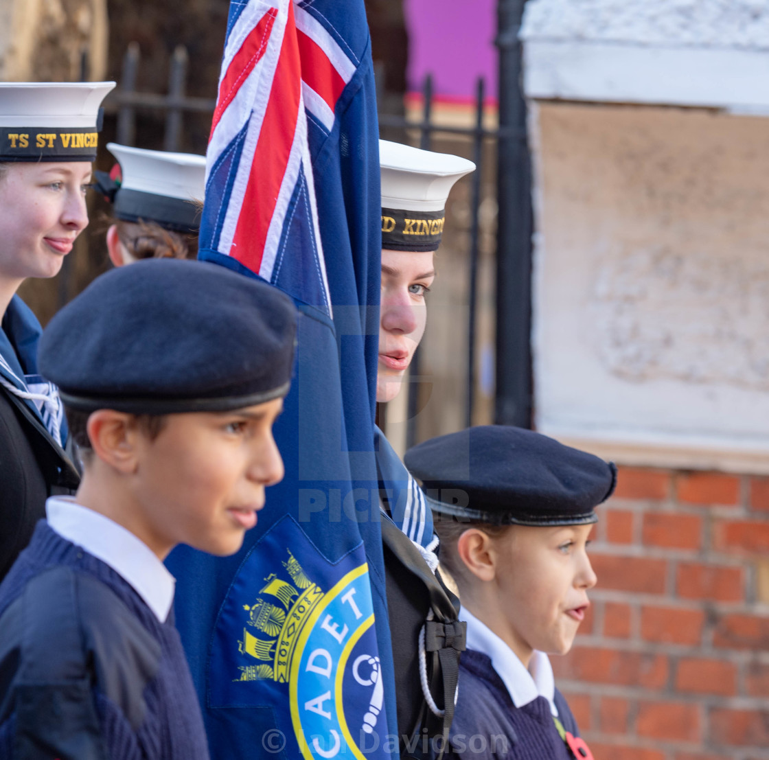 "Royal British Legion poppy appeal launch Brentwood Essex" stock image