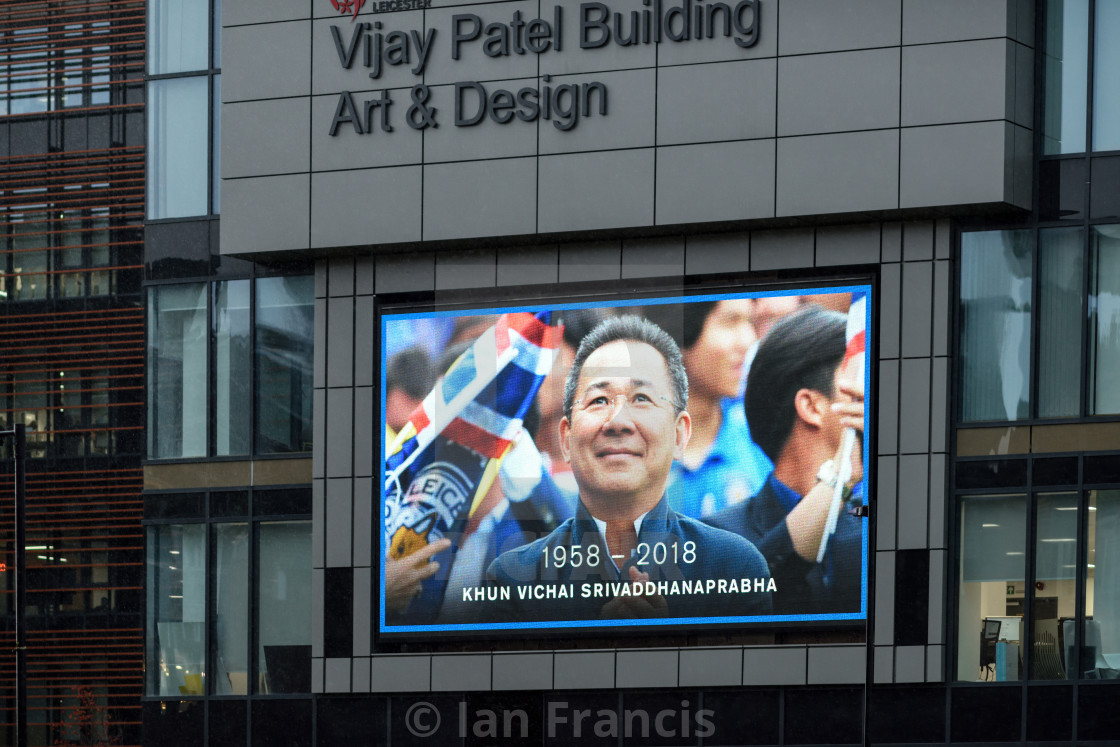 Leicester City 5000 1 Walk For Vichai Uk License Download Or Print For 12 39 Photos Picfair