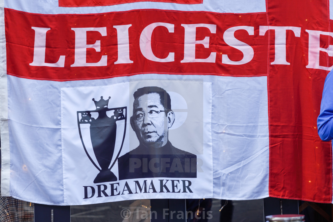 Leicester City 5000 1 Walk For Vichai Uk License Download Or Print For 12 39 Photos Picfair
