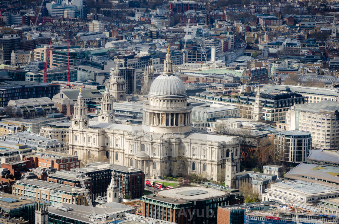 "St Paul's Cathedral" stock image