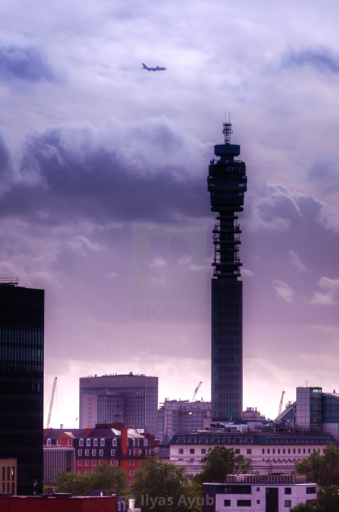 "BT Tower" stock image