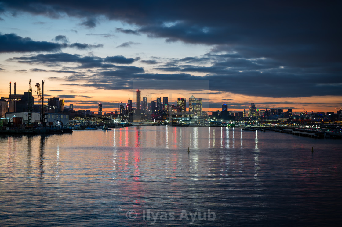 "Canary Wharf 1" stock image