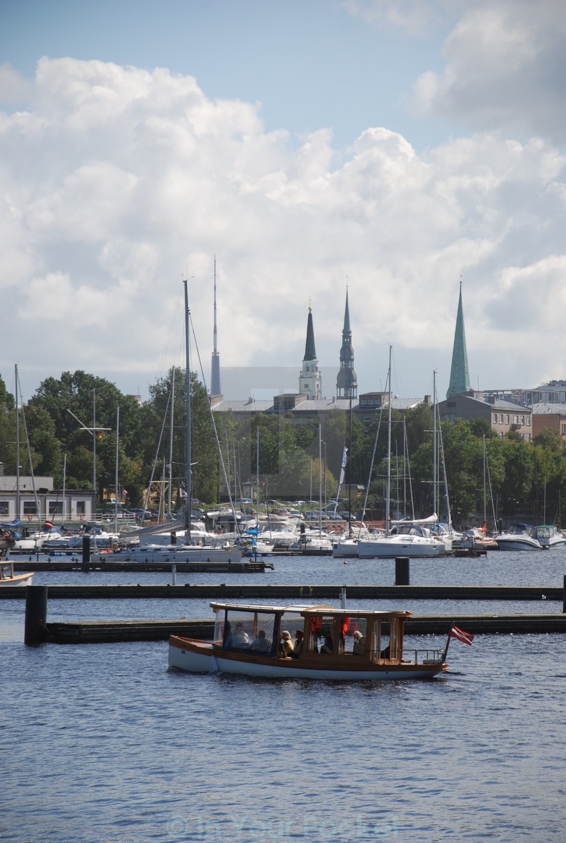 "Yacht marina near Andrejsala, Riga" by In Your Pocket - $7.65 "Yacht marina near Andrejsala, Riga" stock image