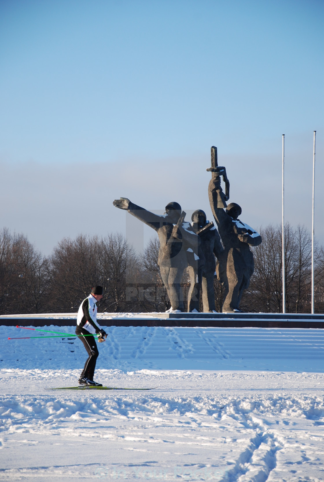 "Soviet Victory Monument, Riga" by In Your Pocket - $7.65 "Soviet Victory Monument, Riga" stock image