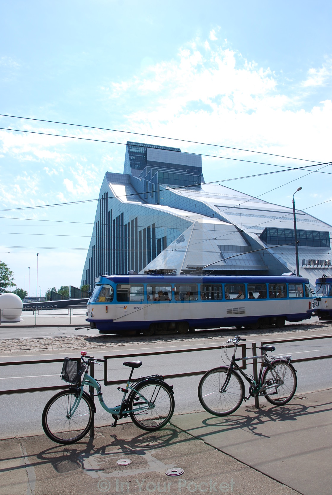 "National Library, Riga" by In Your Pocket - $7.65 "National Library, Riga" stock image