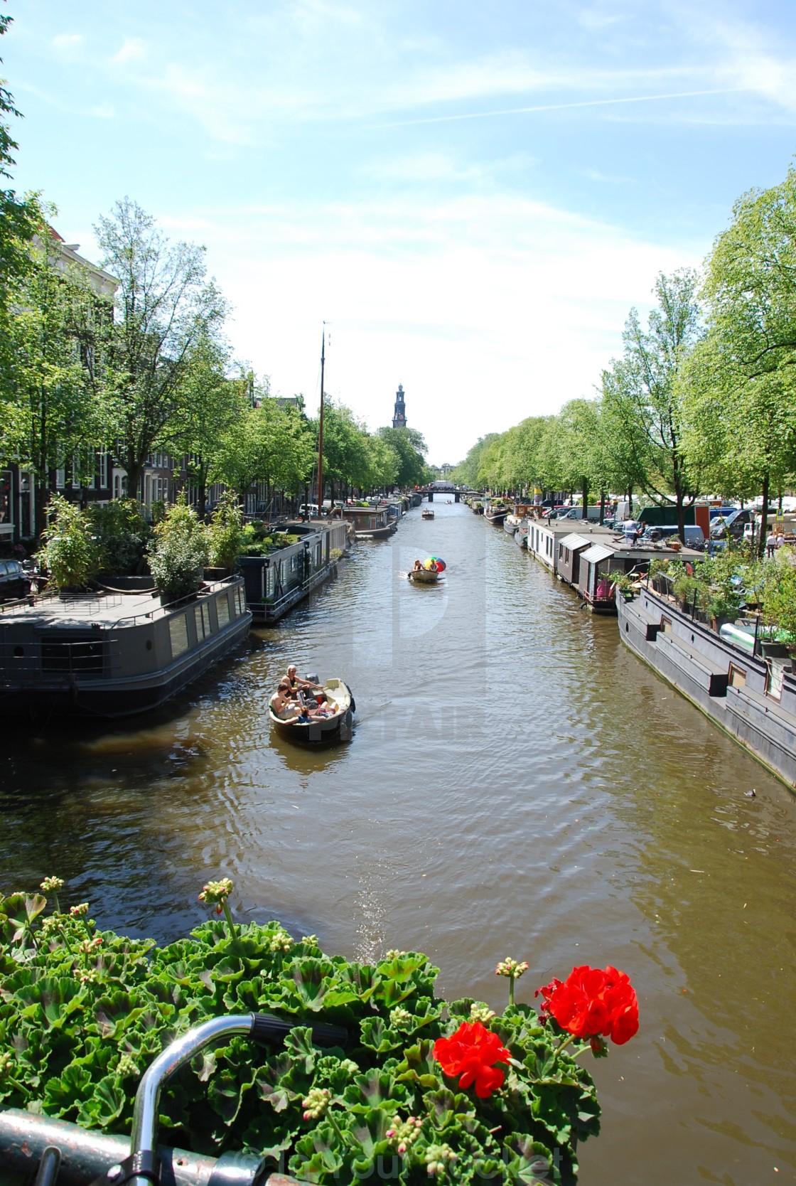 "Prinsengracht, Amsterdam" by In Your Pocket - $7.65 "Prinsengracht, Amsterdam" stock image
