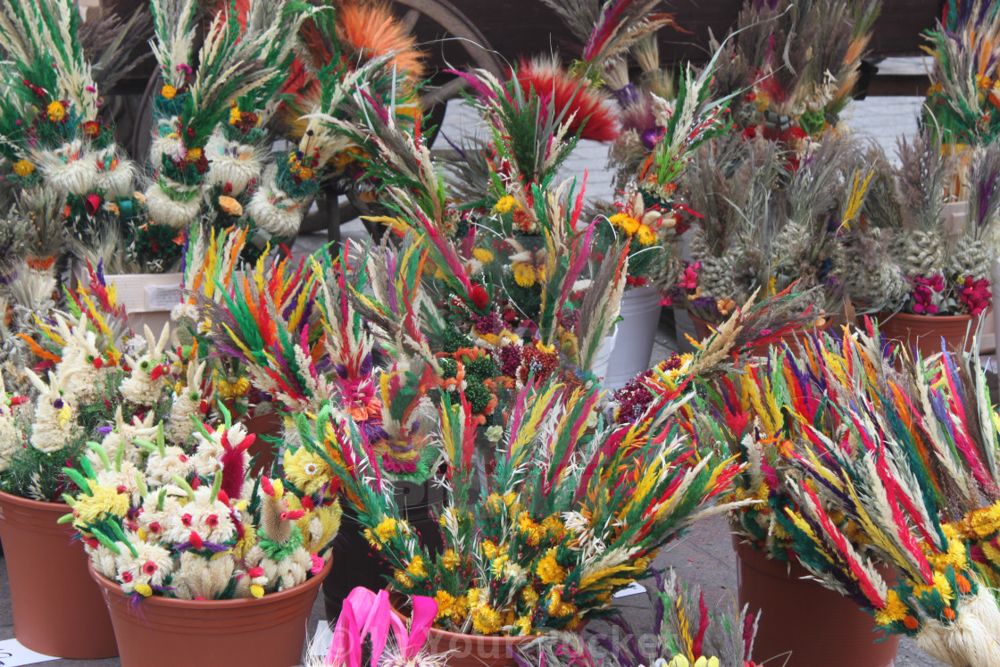 "Easter palms, Kraków" by In Your Pocket - $3.06 "Easter palms, Kraków" stock image