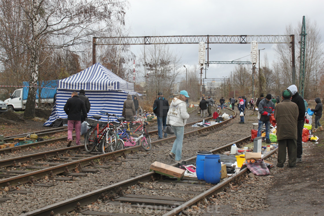 "Wrocław Sunday Flea Market" by In Your Pocket - $3.06 "Wrocław Sunday Flea Market" stock image