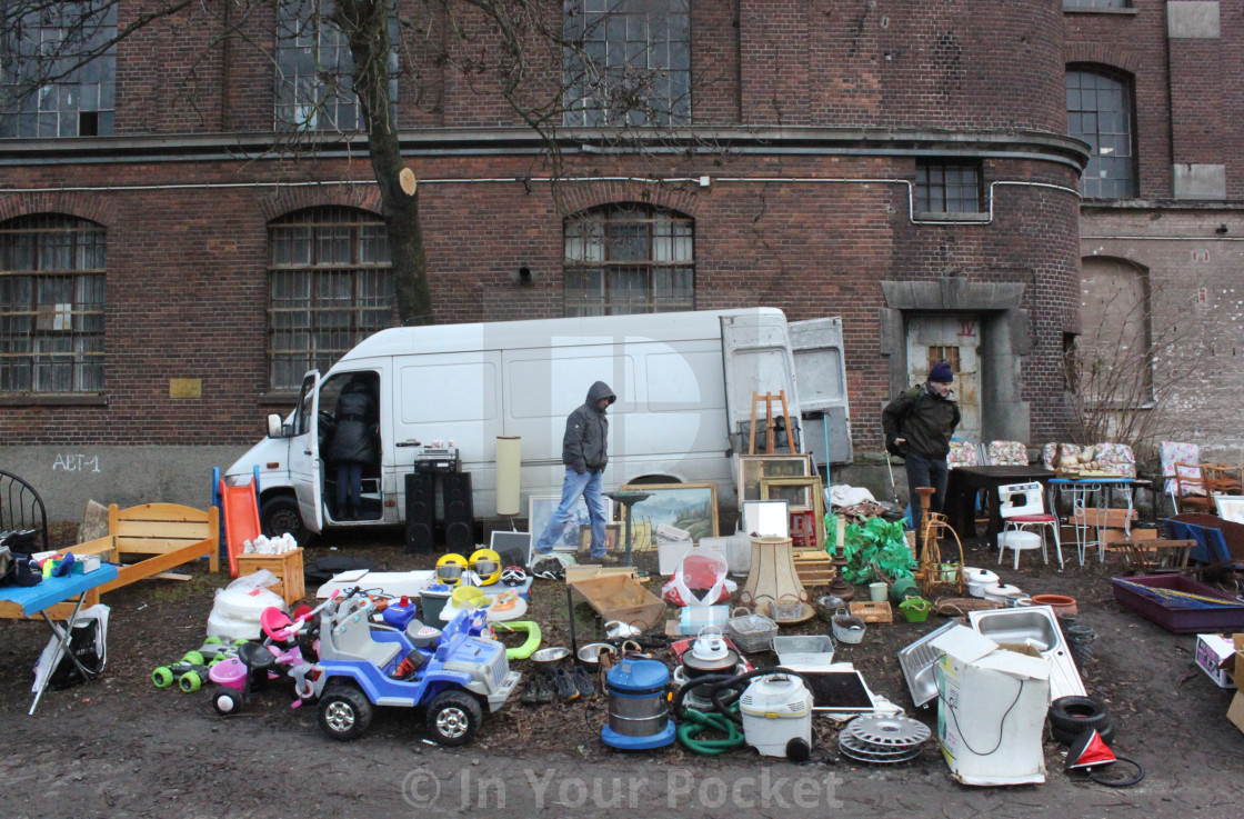 "Wrocław Sunday Flea Market" by In Your Pocket - $3.06 "Wrocław Sunday Flea Market" stock image