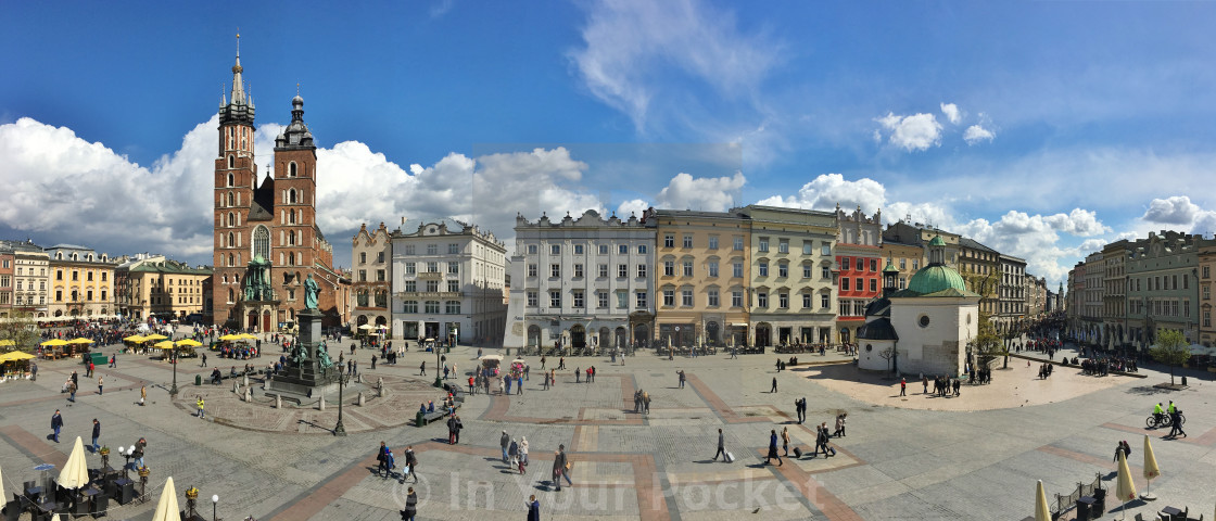 "Krakow panorama" by In Your Pocket - $3.06 "Krakow panorama" stock image