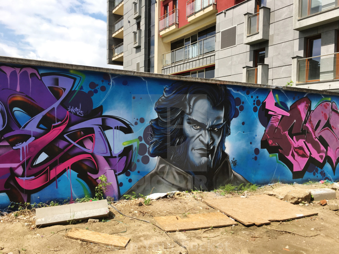 "Legal Graffiti Park, Kraków PL" by In Your Pocket - $3.06 "Legal Graffiti Park, Kraków PL" stock image
