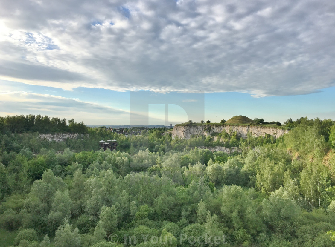 "View of Krakus Mound and Liban in Krakow" by In Your Pocket - $3.06 "View of Krakus Mound and Liban in Krakow" stock image