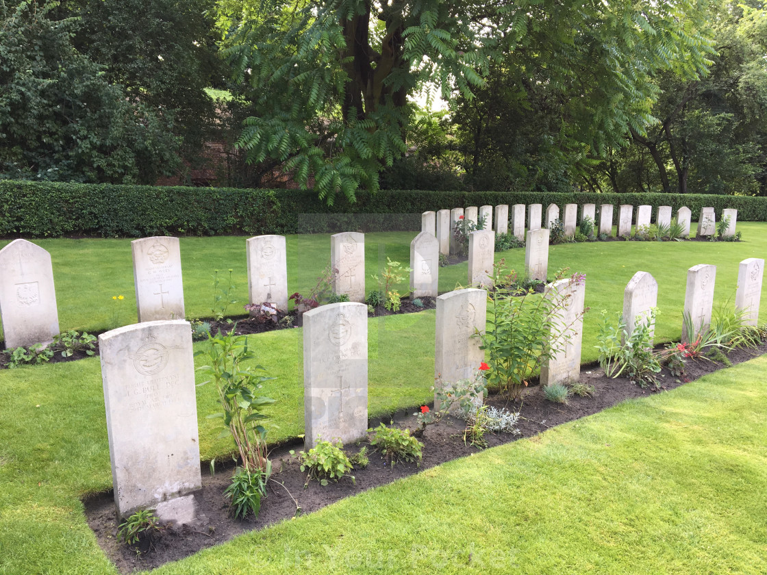 "The graves of the Great Escape victims" by In Your Pocket - $15.31 "The graves of the Great Escape victims" stock image