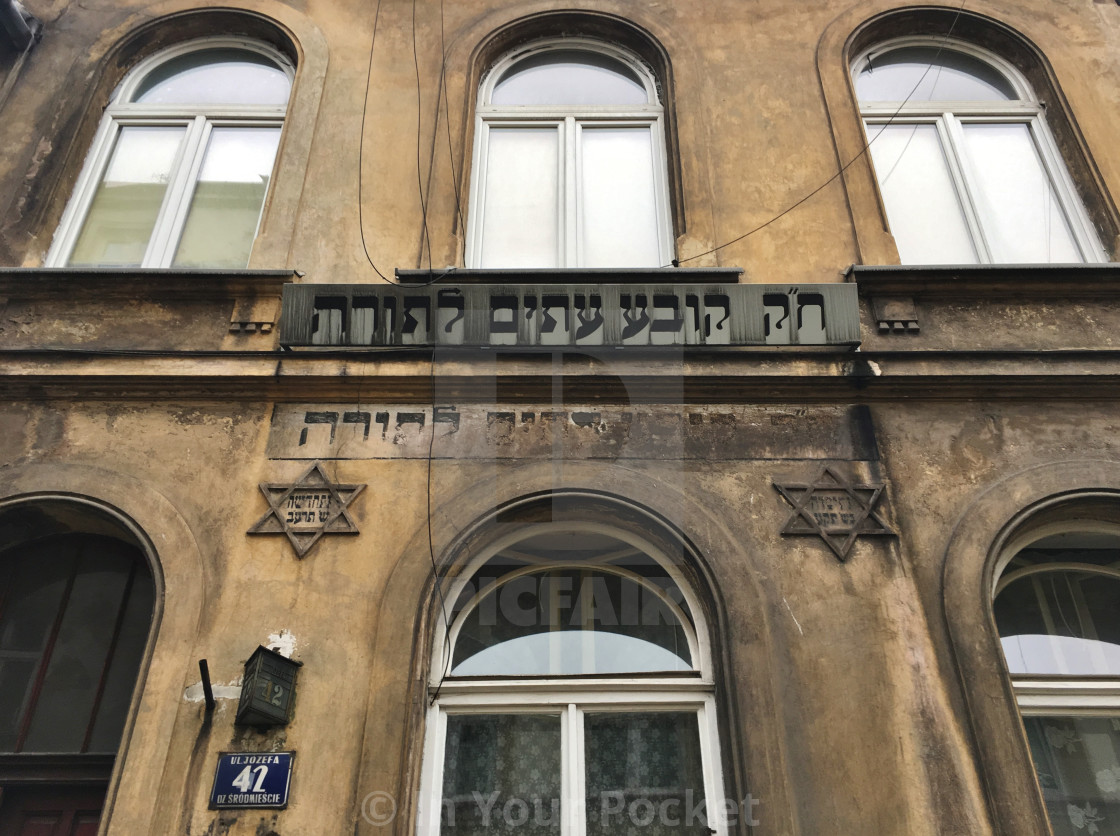 "Krakow Jewish District" by In Your Pocket - $3.06 "Krakow Jewish District" stock image