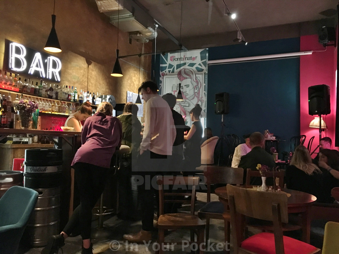 "Nowa Huta cafe/bar" by In Your Pocket - $3.06 "Nowa Huta cafe/bar" stock image
