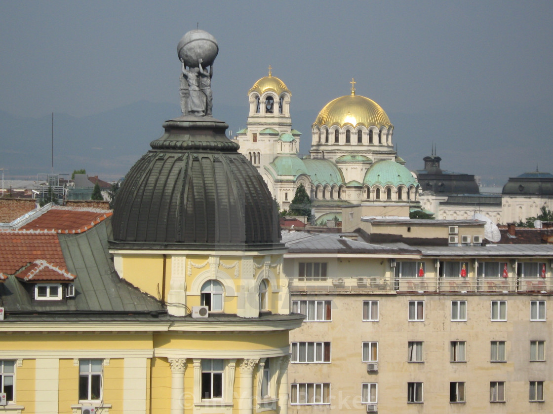"Sofia Rooftops" by In Your Pocket - $3.06 "Sofia Rooftops" stock image