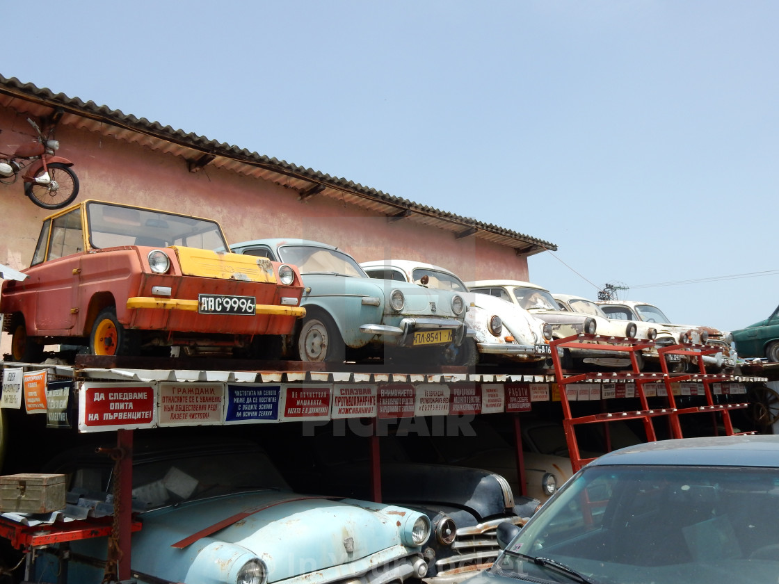 "Bulgarian Vintage Scrap Museum, Kocherinovo" by In Your Pocket - $3.06 "Bulgarian Vintage Scrap Museum, Kocherinovo" stock image