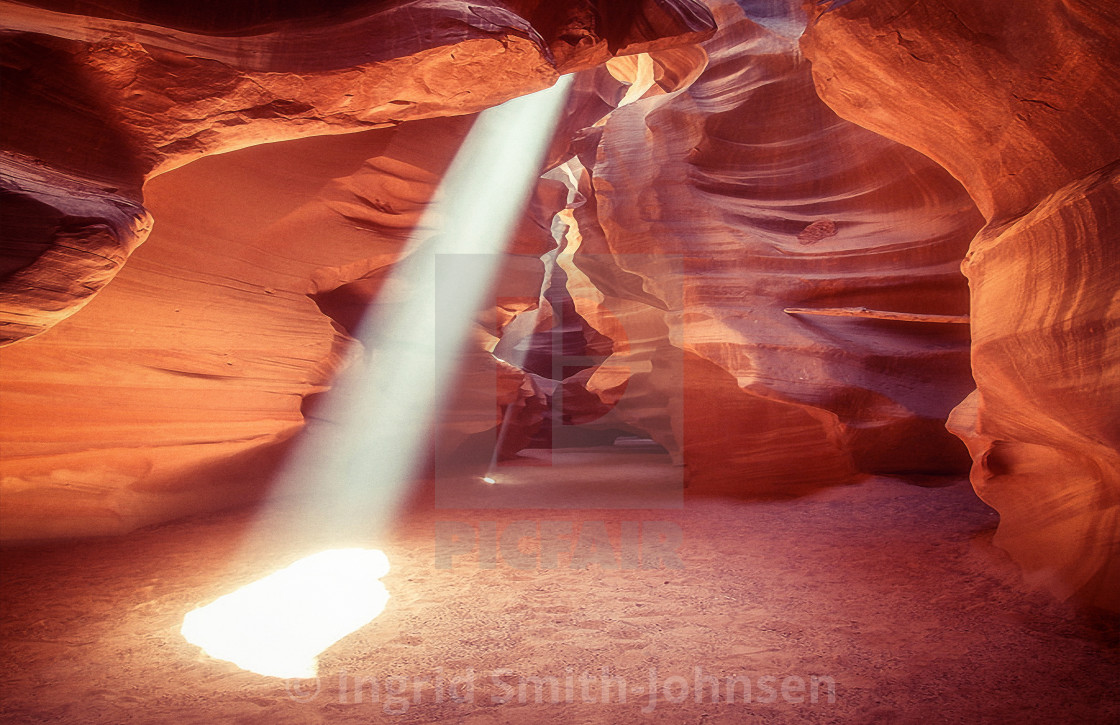 "Antelope Canyon 28" by Ingrid Smith-Johnsen - £10.00 "Antelope Canyon 28" stock image